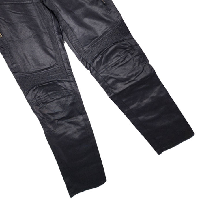 Black Biker Pants Hashza