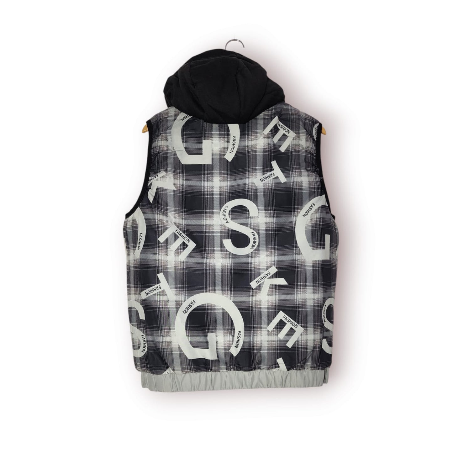 Imported Sleeveless Puffer Jacket Reversible