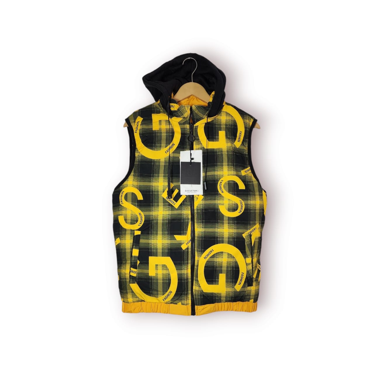 Imported Sleeveless Puffer Jacket Reversible