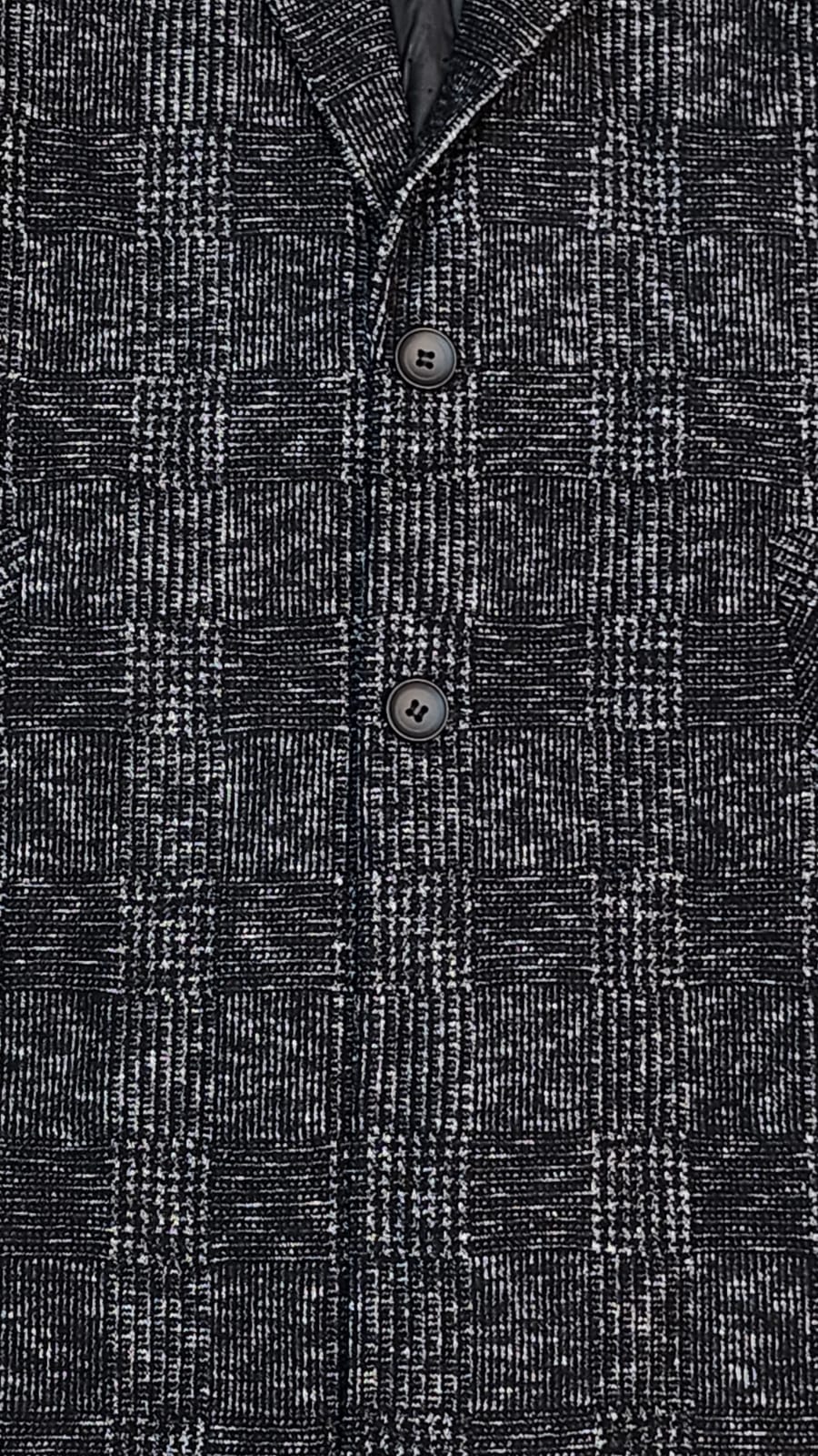 Long Wool Blazer For Men