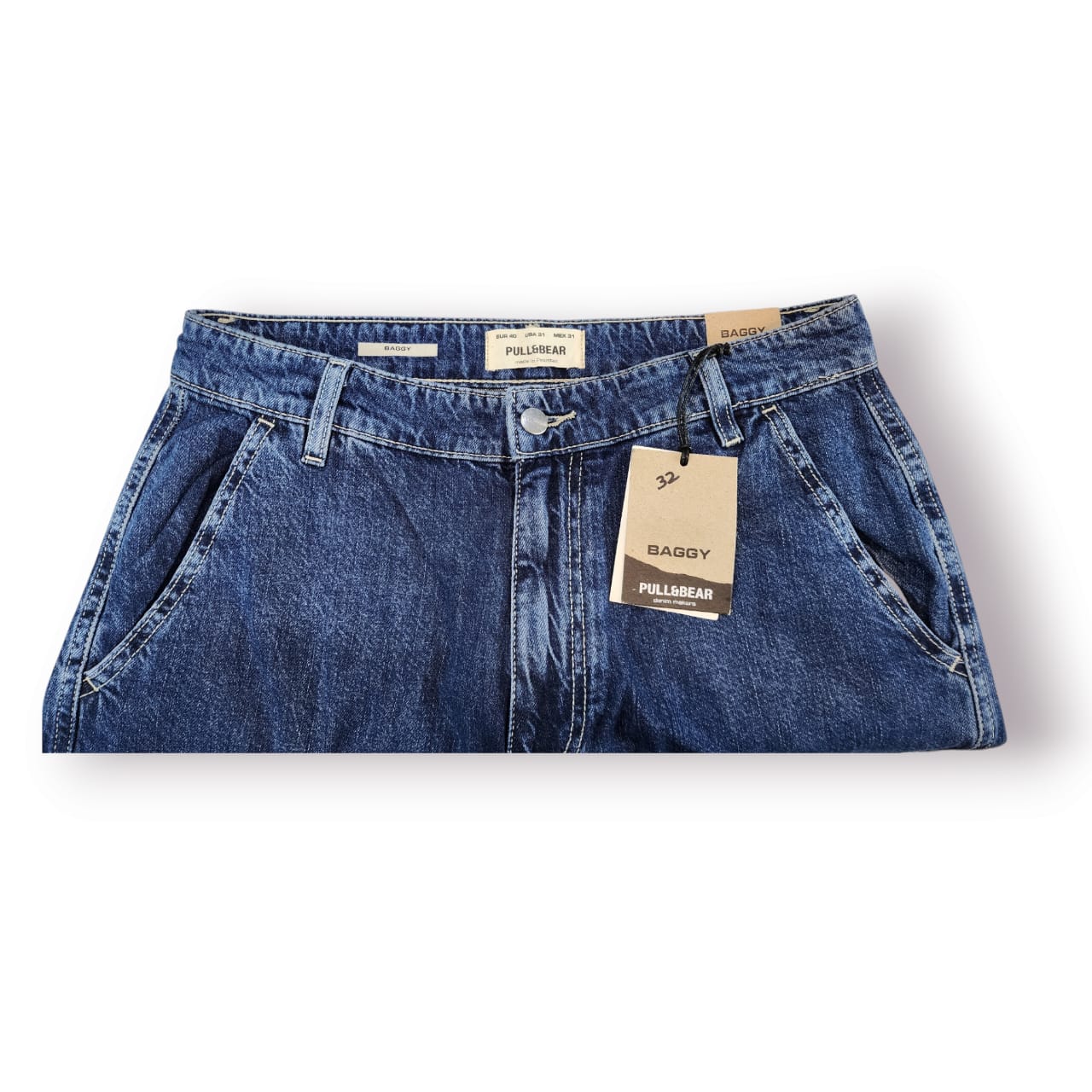 Baggy Fit Denim Cargo Pant in Pakistan