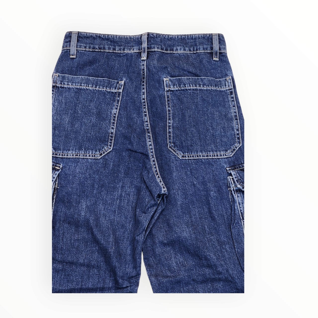Baggy Fit Denim Cargo Pant in Pakistan