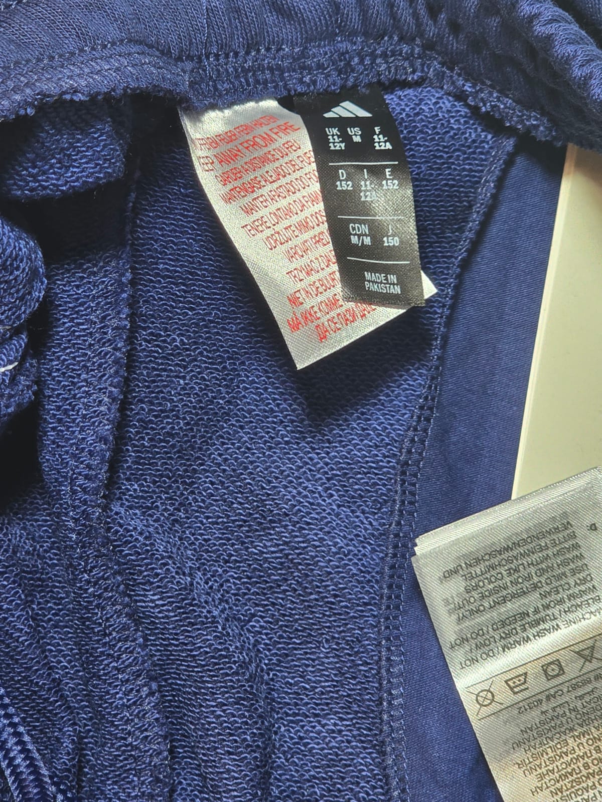 Boys Terry Cotton Trouser