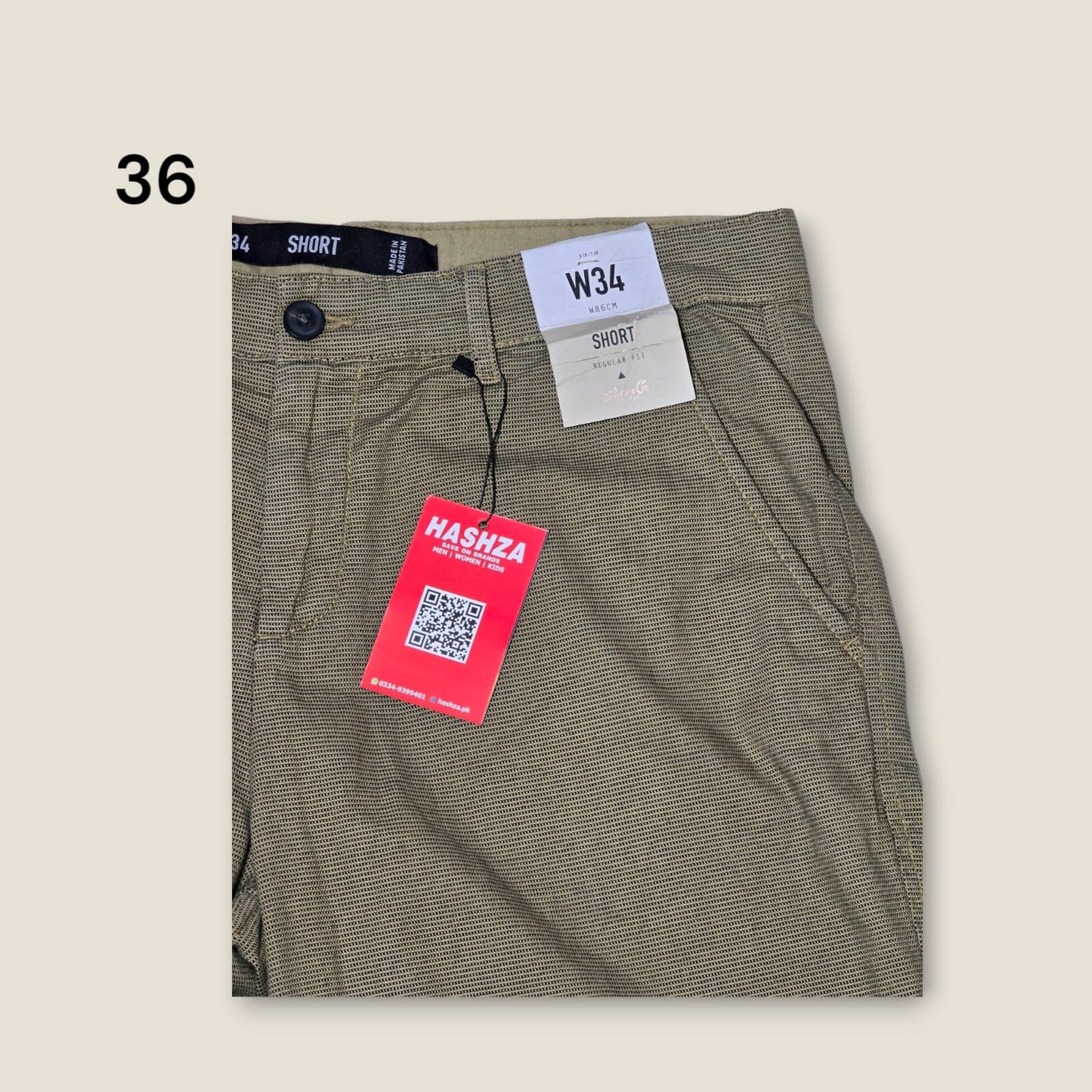 Cotton Shorts 36