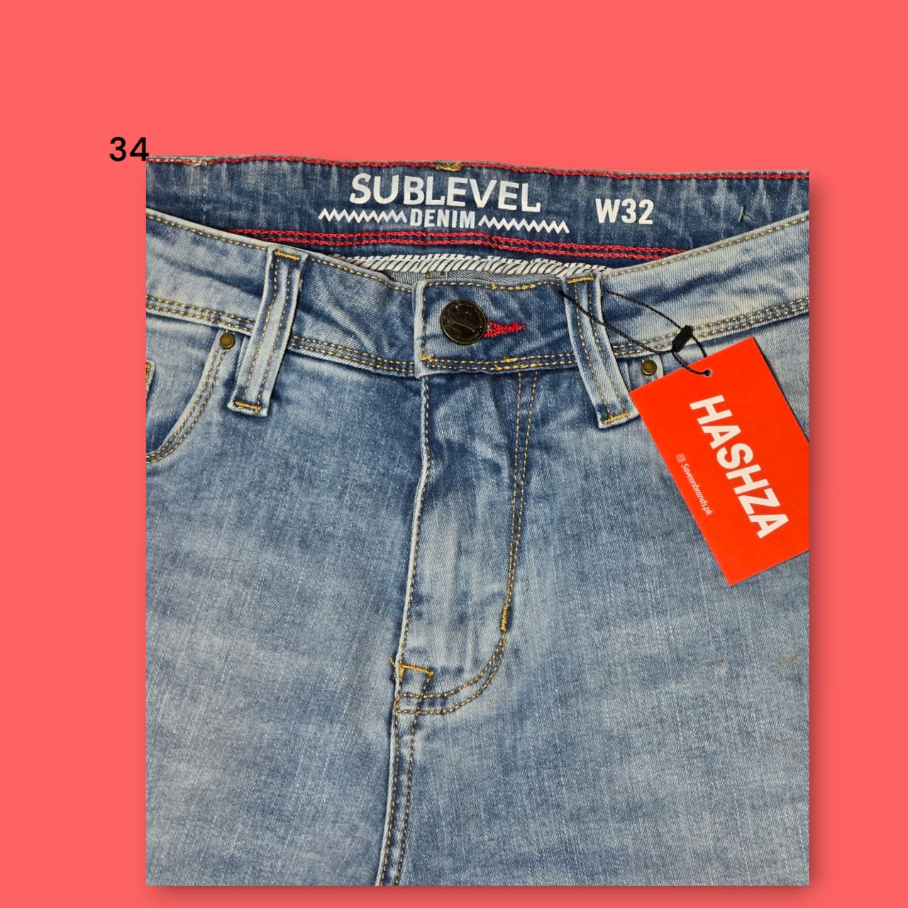 Denim Shorts 34