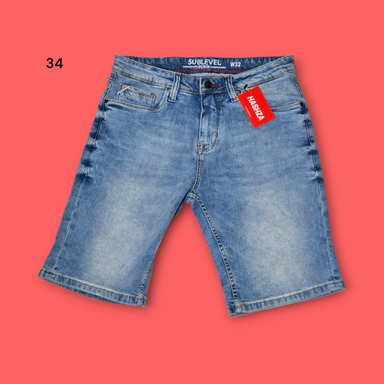 Denim Shorts 34