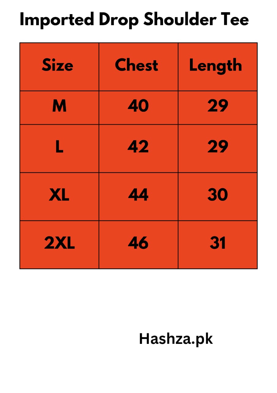 Imported Drop Shoulder Tee For Men