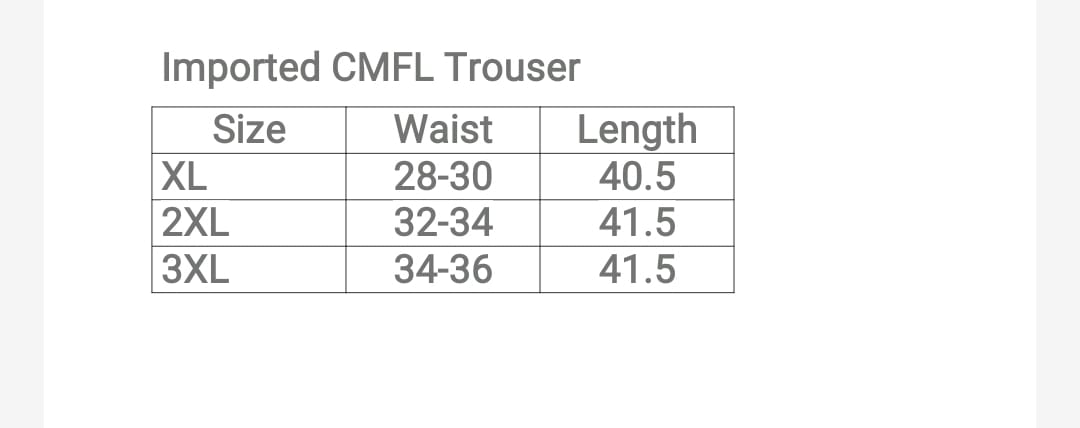 Imported Trouser For Men