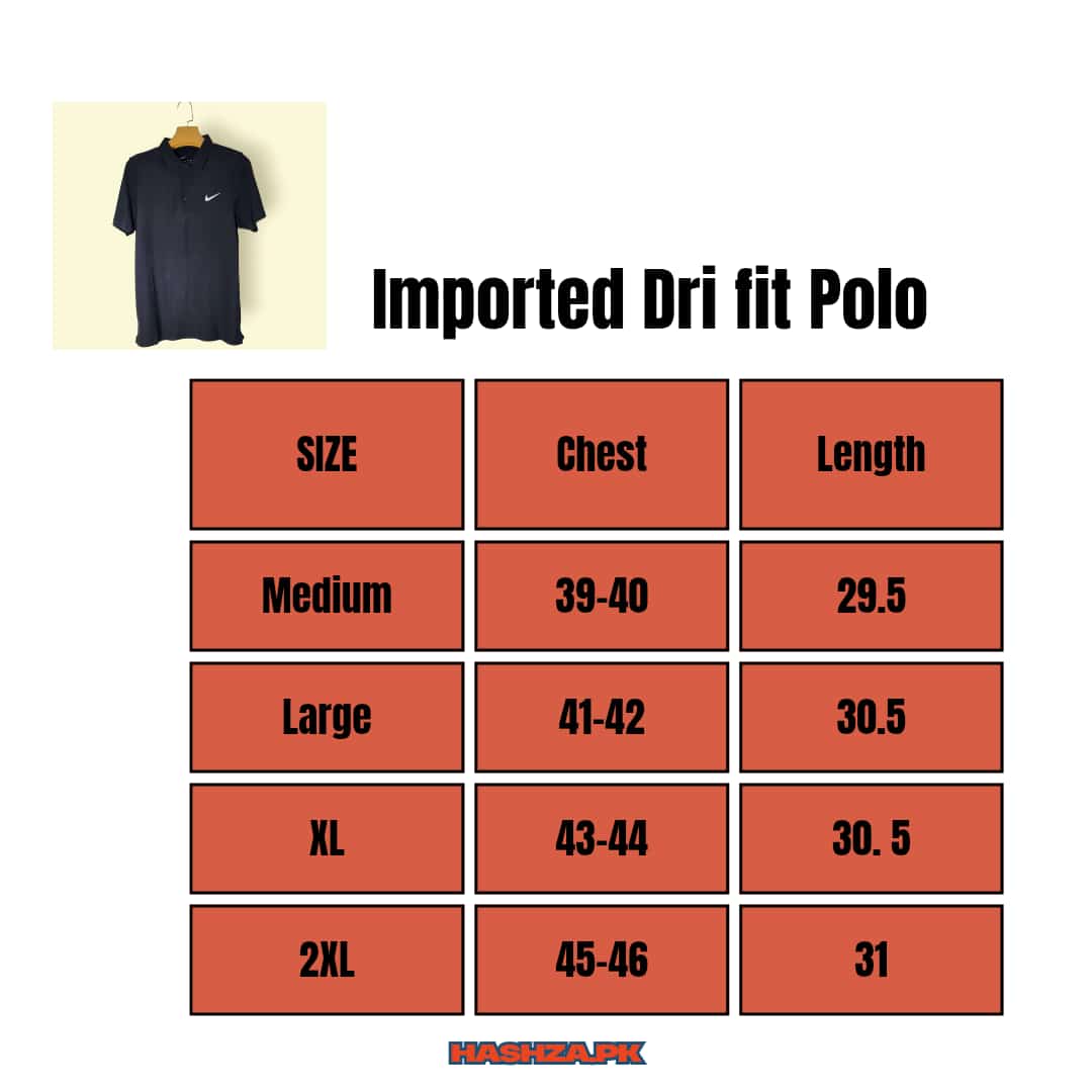 Imported Dri Fit Polo