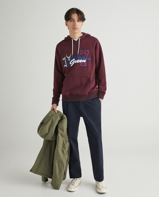 European Brand Fleece Hoodie Hashza