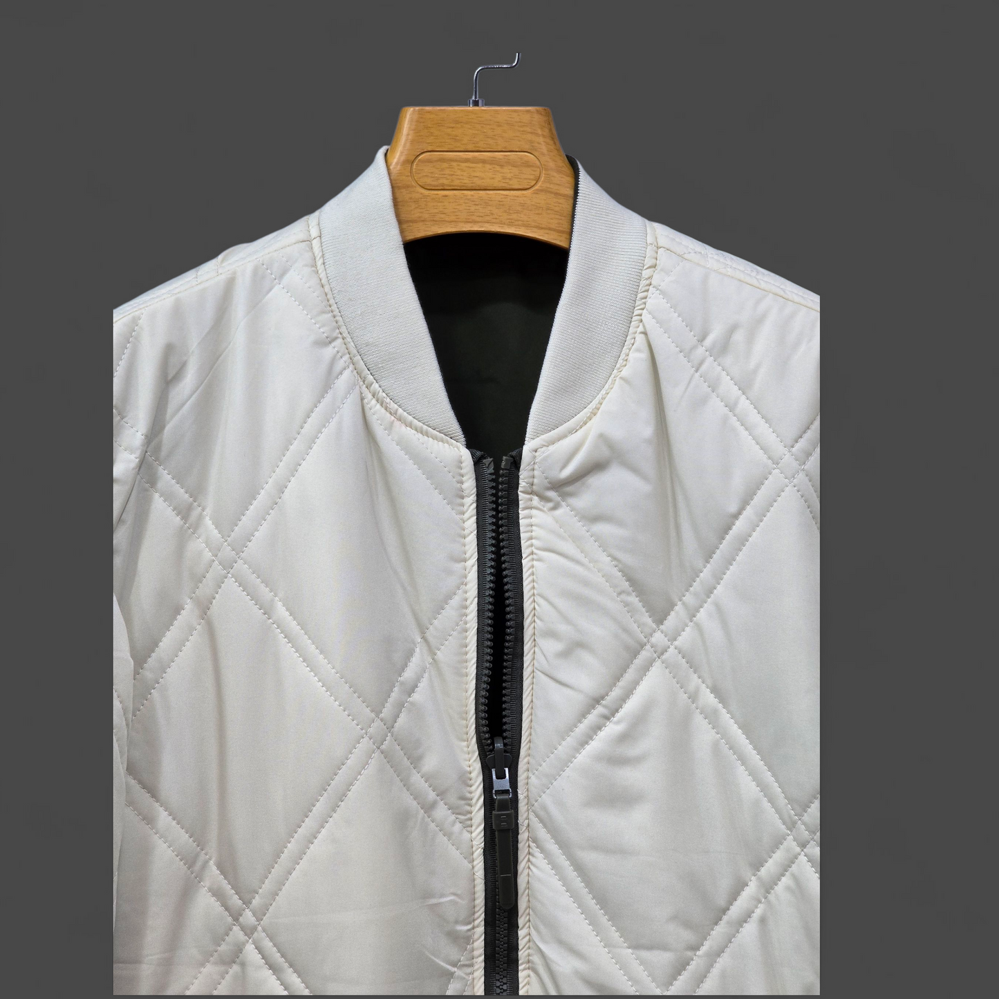 IMPORTED REVERSIBLE BOMBER JACKET FOR MEN