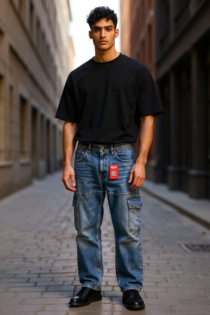 Relaxed Fit Cargo Trouser