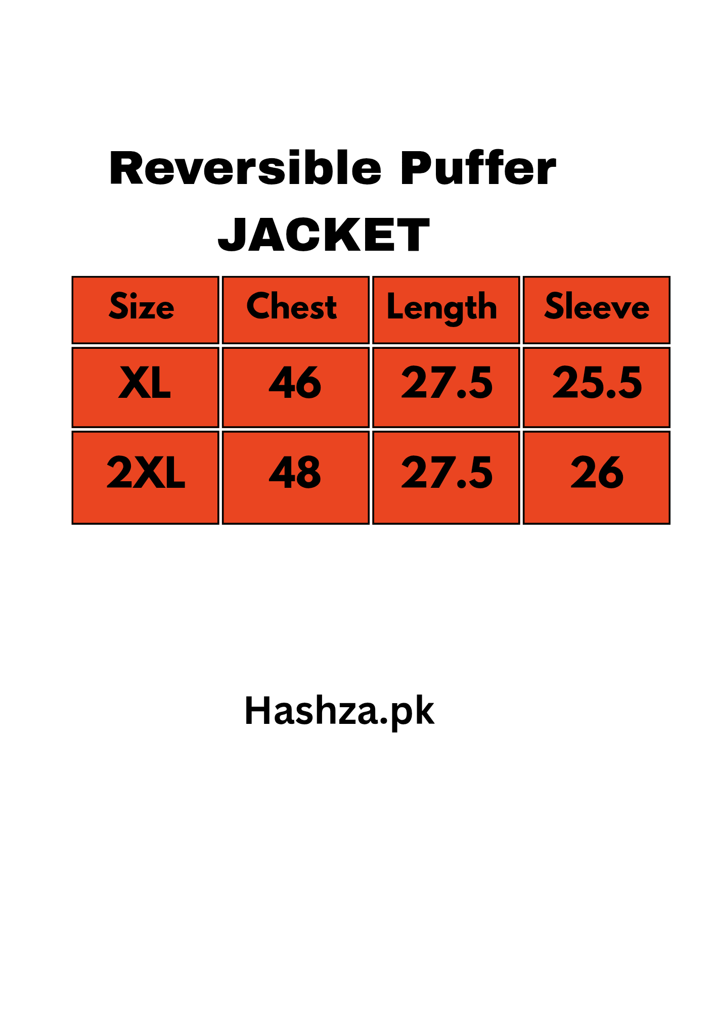 Reversible Puffer Jacket For Men