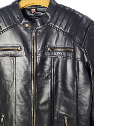 Genuine Cow Leather Jacket Hashza