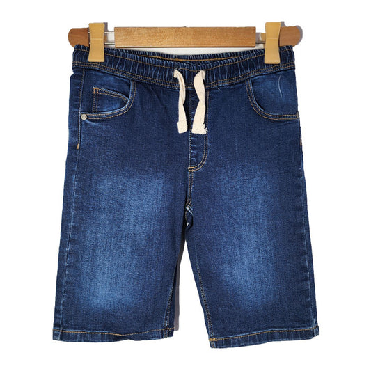 Denim Short For Kids Hashza