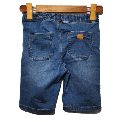 Denim Short For Kids Hashza