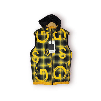 Imported Sleeveless  Puffer Jacket Reversible