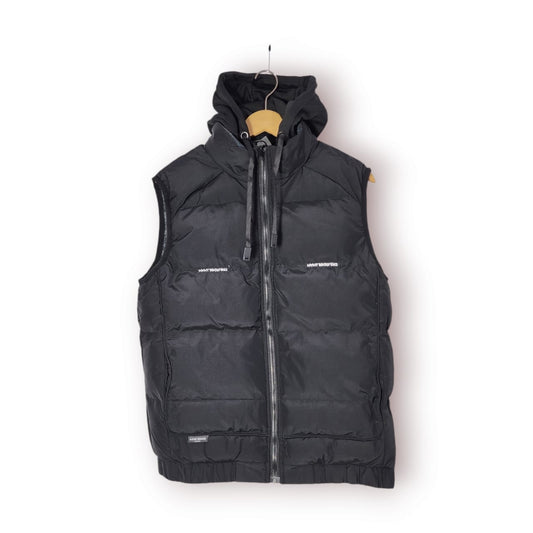 Imported Sleeveless Puffer Jacket Reversible