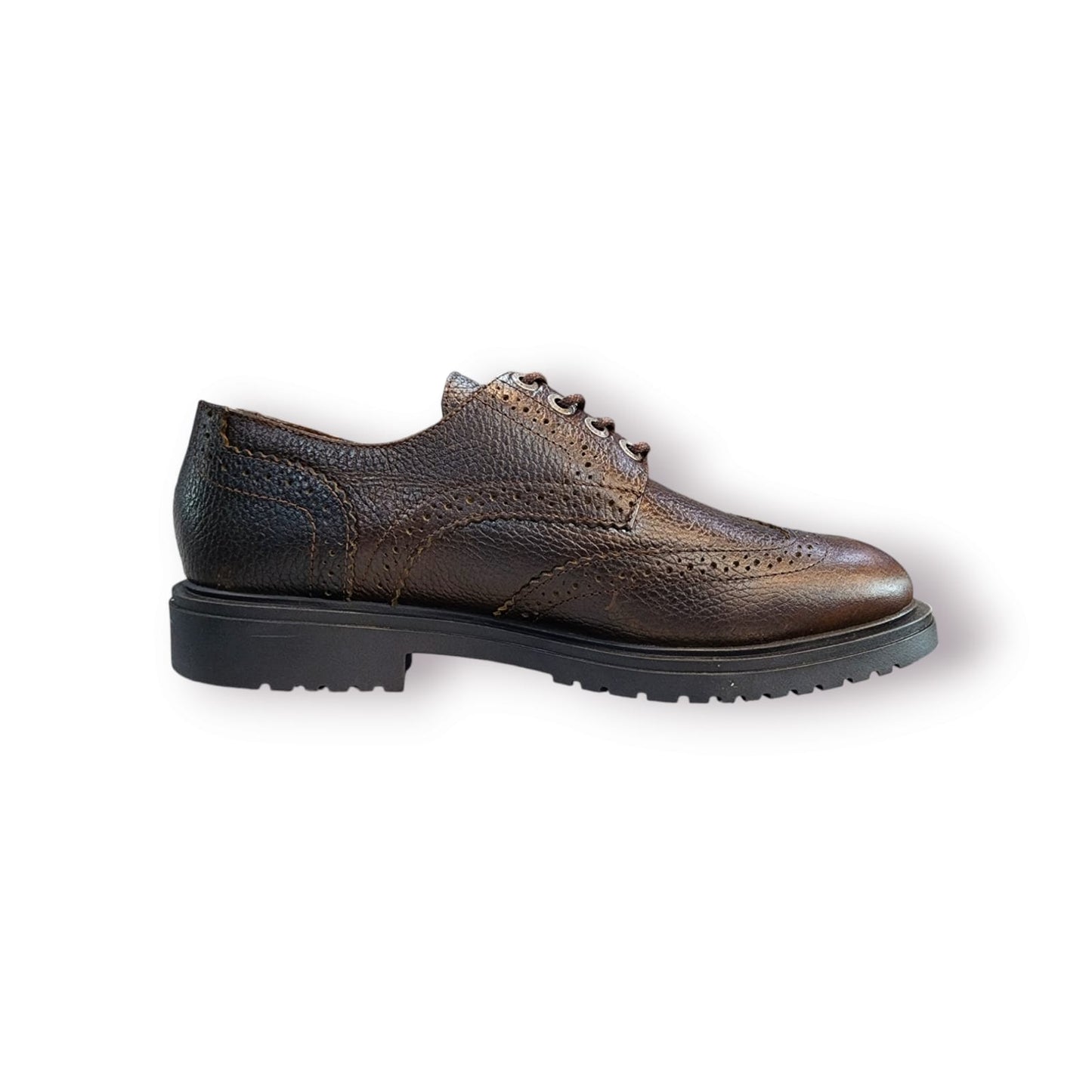 Low Top Leather Brogues