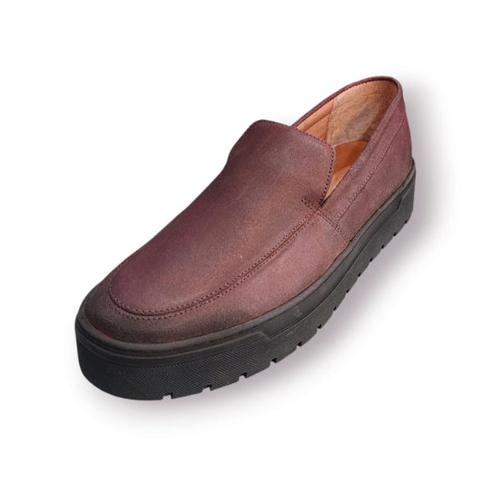 Genuine Leather High Loafer For Men