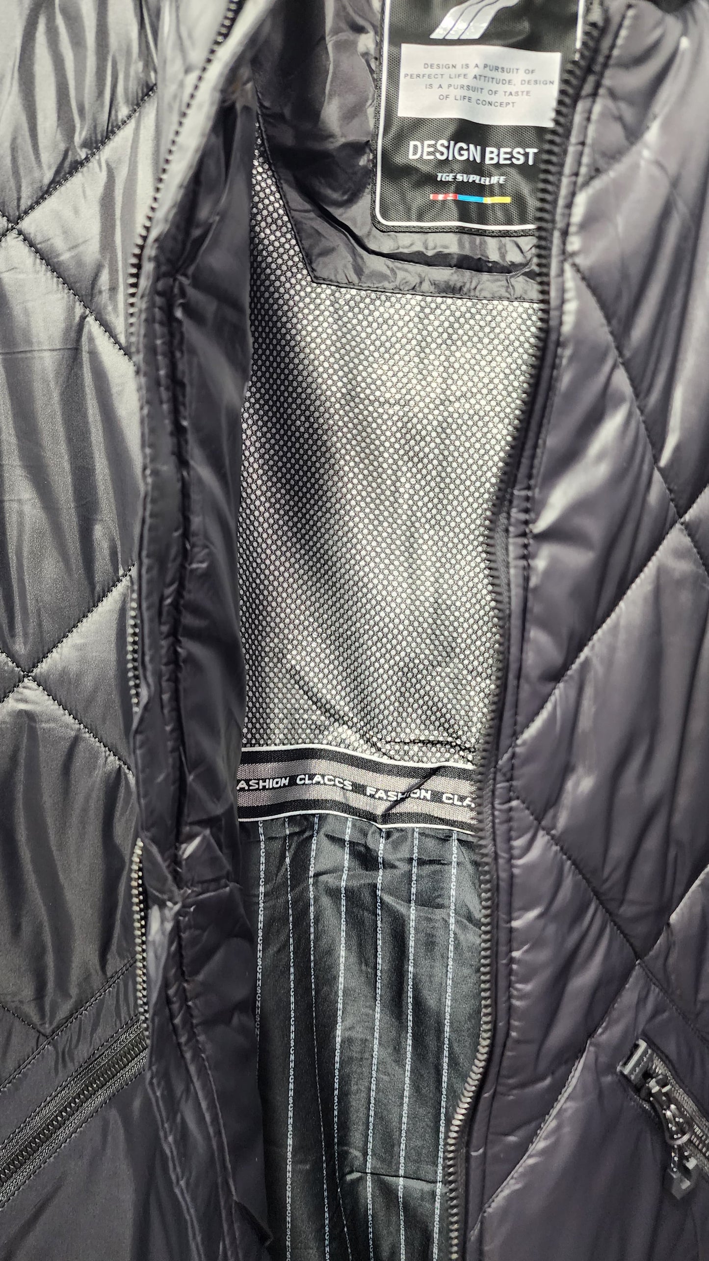 Imported Quilted Puffer Jacket For Men