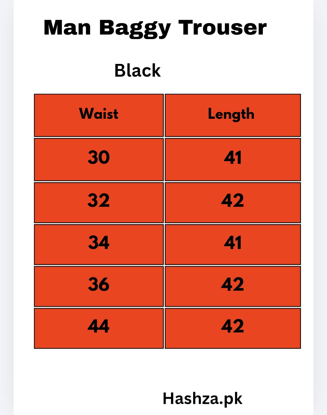 Baggy Fit Trouser For Men