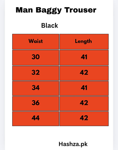 Baggy Fit Trouser For Men