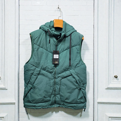 Sleeveless Puffer Jacket For Men