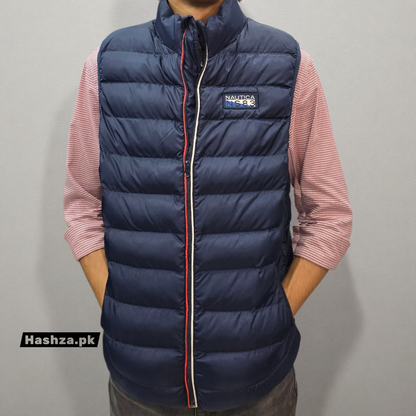 Sleeveless Puffer Jacket For Men