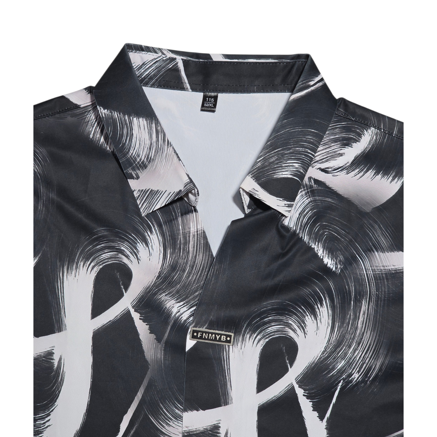 Imported Abstract Print shirt