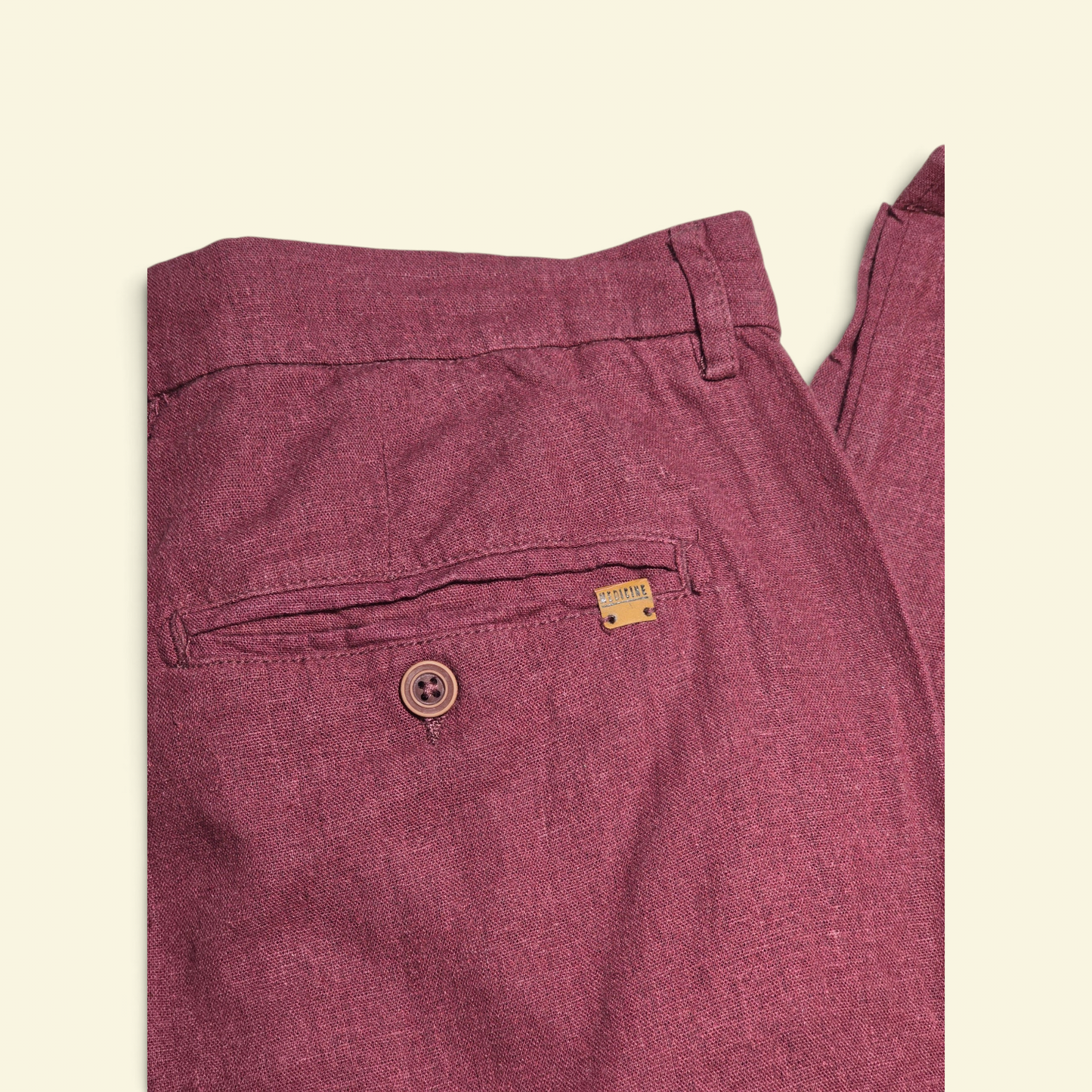 Mens Premium Linen Trouser