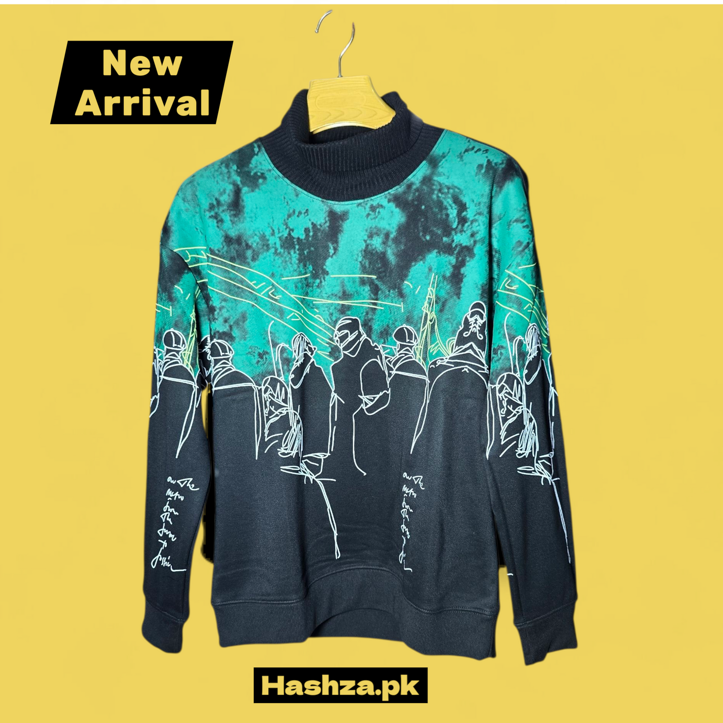 Imported Highneck Sweater for Men