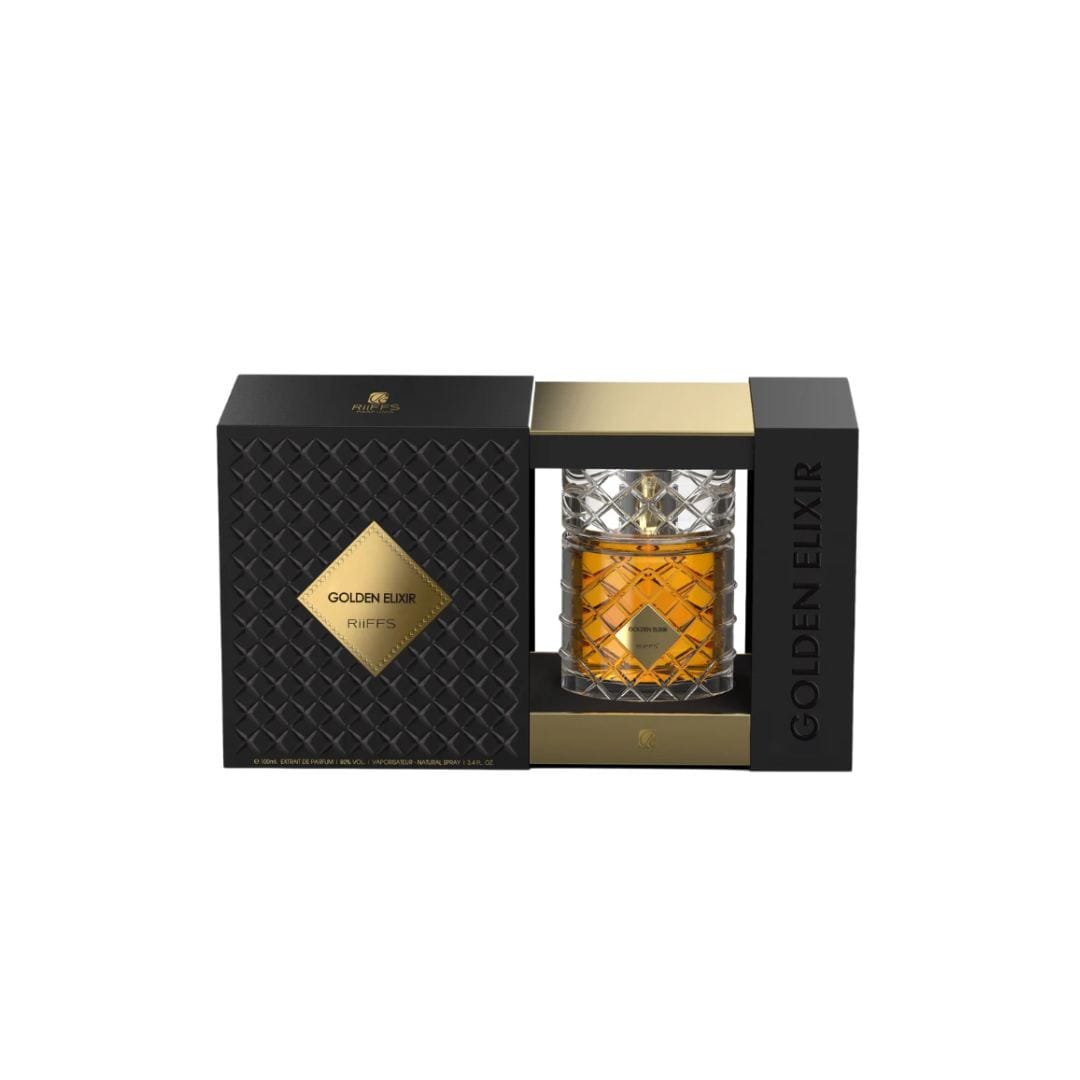 Riiffs Golden Elixir, Eau De Parfum, For Men & Women, 100ml