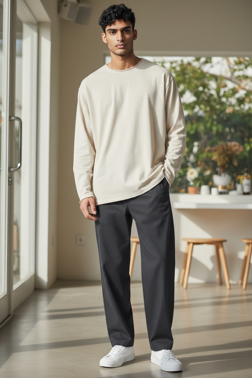Terry Cotton Sweat Shirt For Men