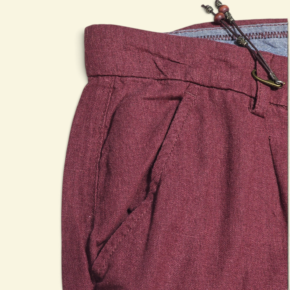 Mens Premium Linen Trouser