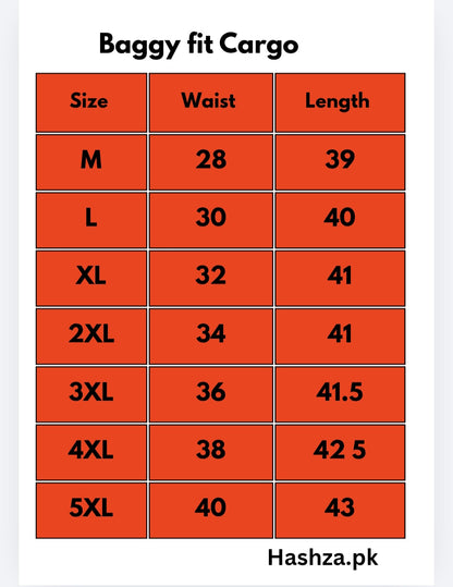 Baggy Fit Cargo Trouser