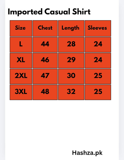 Imported Casual Shirt For Winter