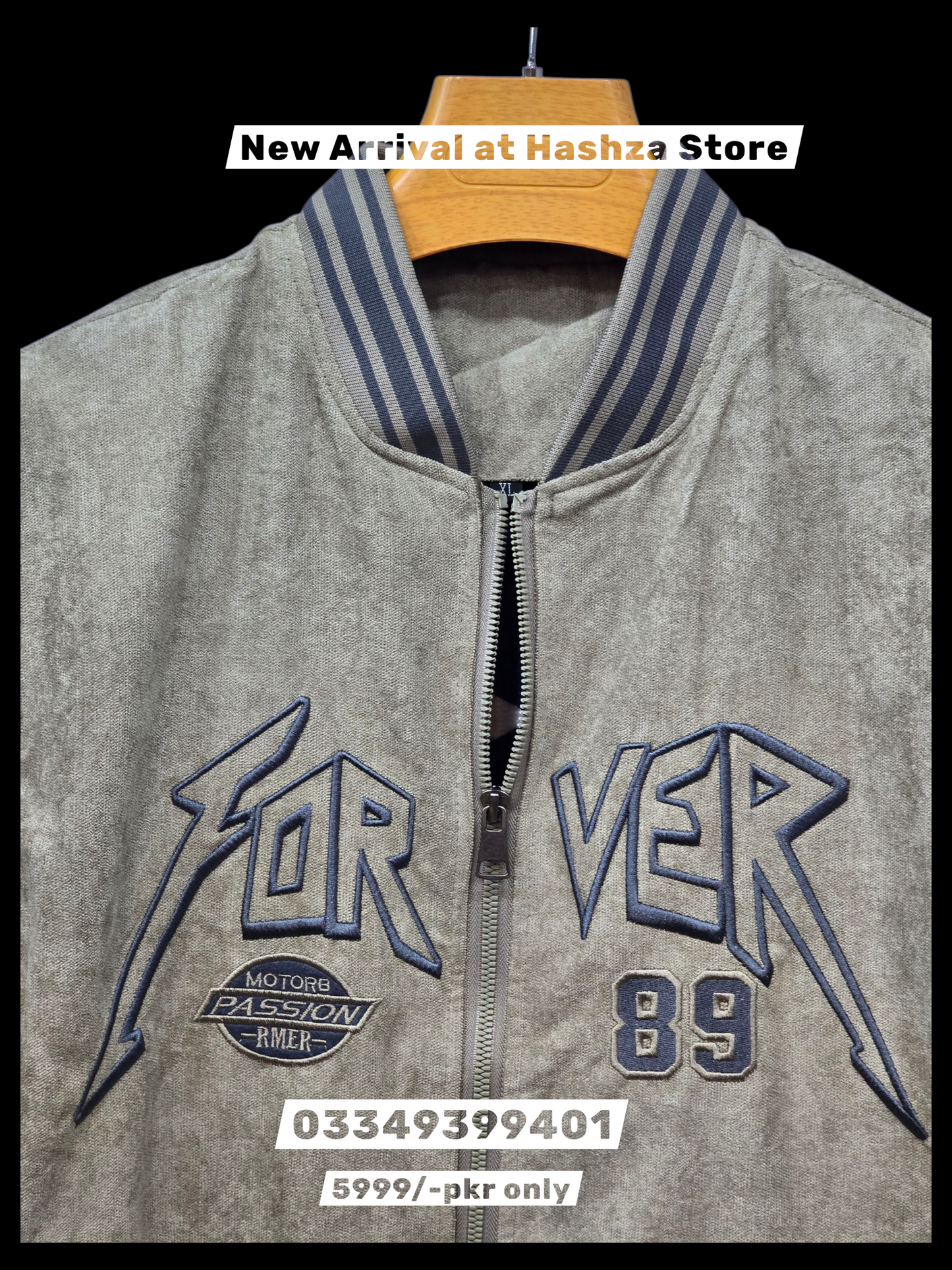 Bomber Style Jacket For Men