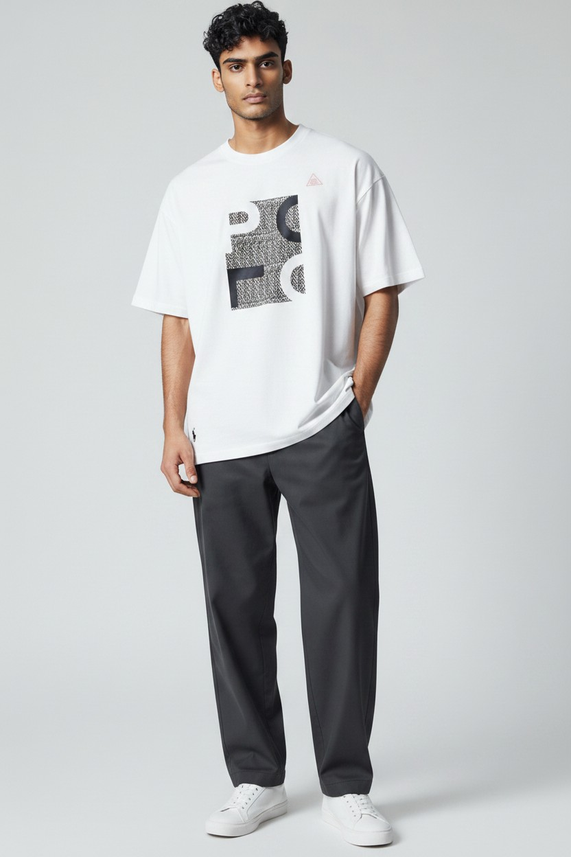 Premium Drop Shoulder Tee For Men