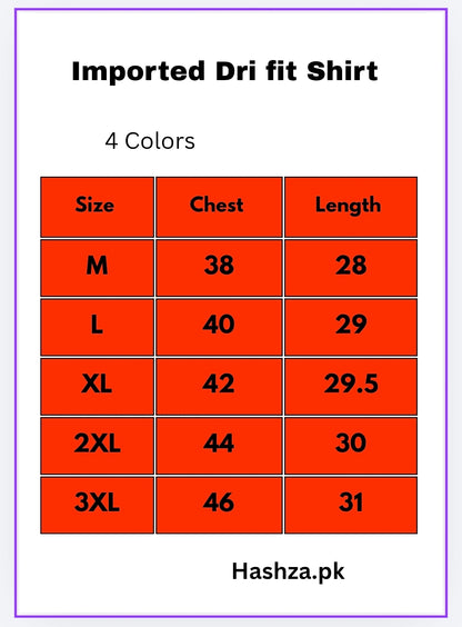 Imported Dri Fit Tee For Men
