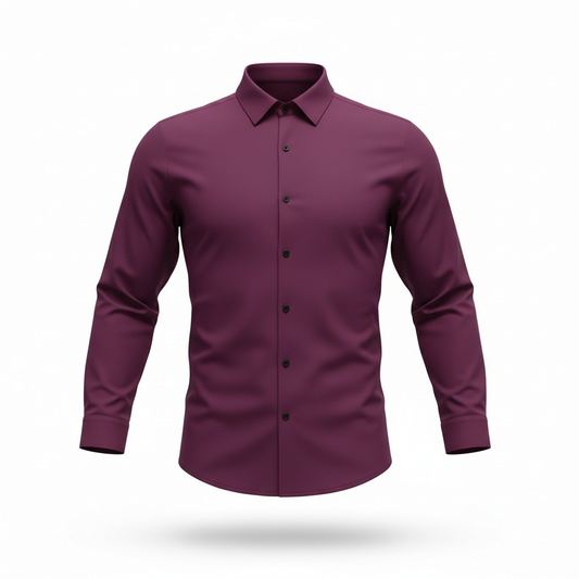 Premium Mens Imported Lycra Stretch Shirt