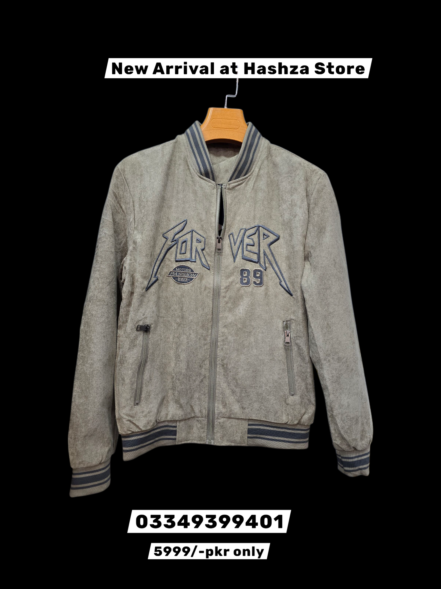 Bomber Style Jacket For Men