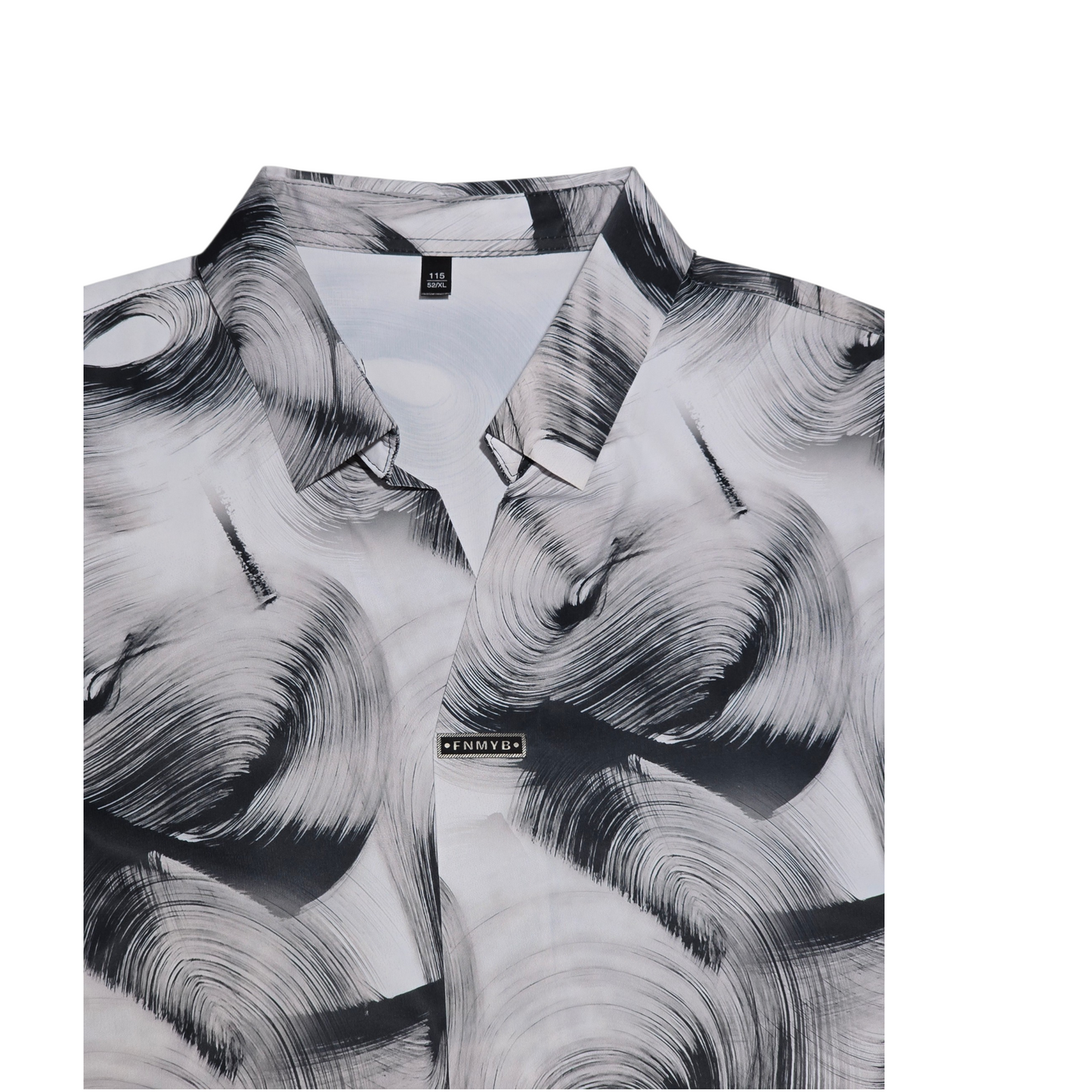 Imported Abstract Print shirt